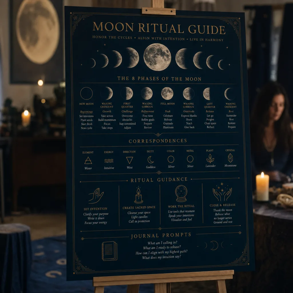 Moon Ritual Guide reference guides
