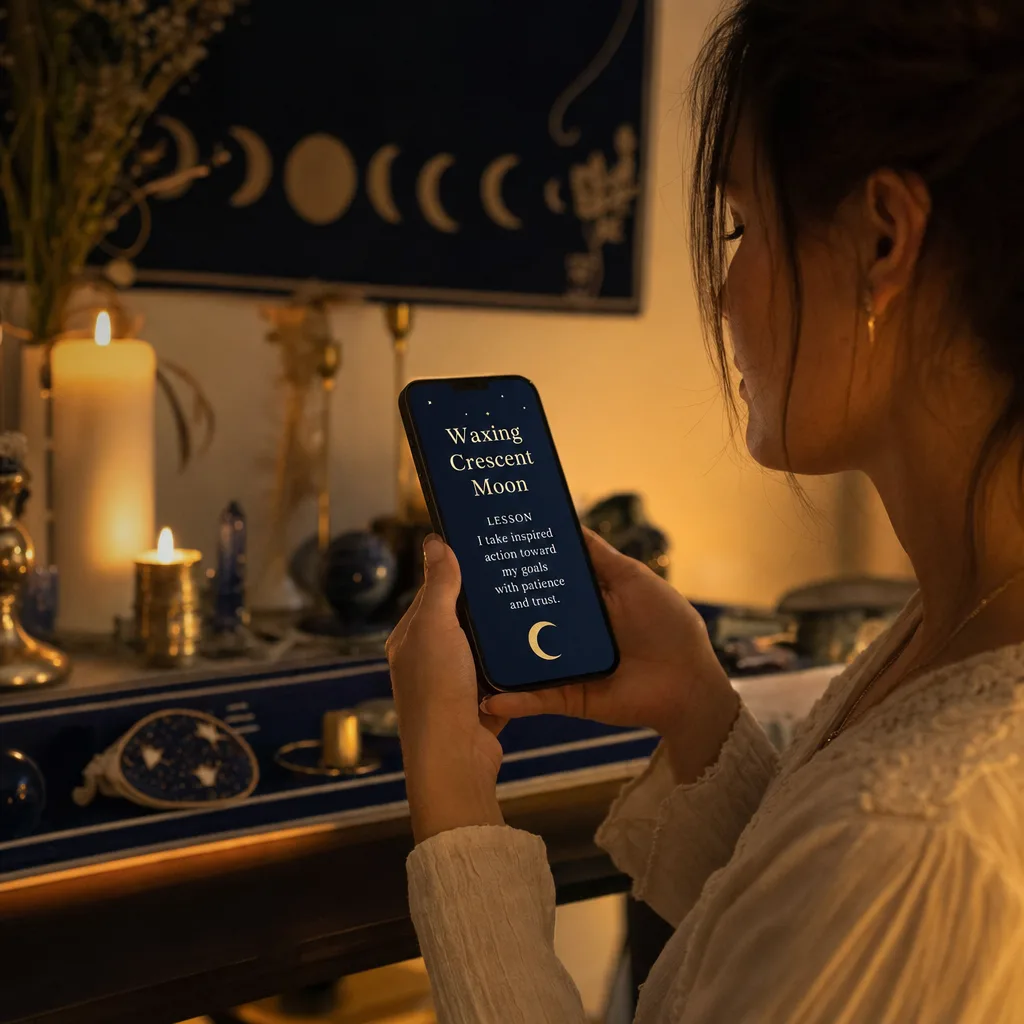 Read the lessons on your phone